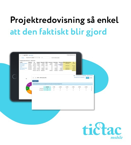 Tictac i en datorskärm.